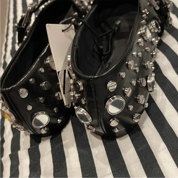 NWT Zara mirrored mary Janes - Picture 6 of 7